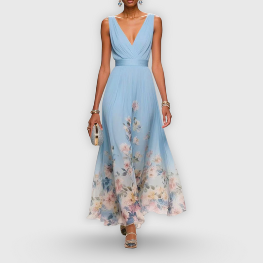 Women's Maxi Dress – Flattering Fit, Lightweight Polyester