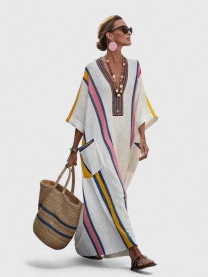 Women's Maxi Dress – 100% Polyester, Classic Silhouette