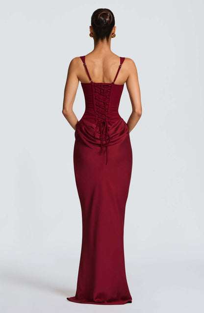 Women’s Sleeveless Bodycon Maxi Dress – Summer Wedding or Formal Attire