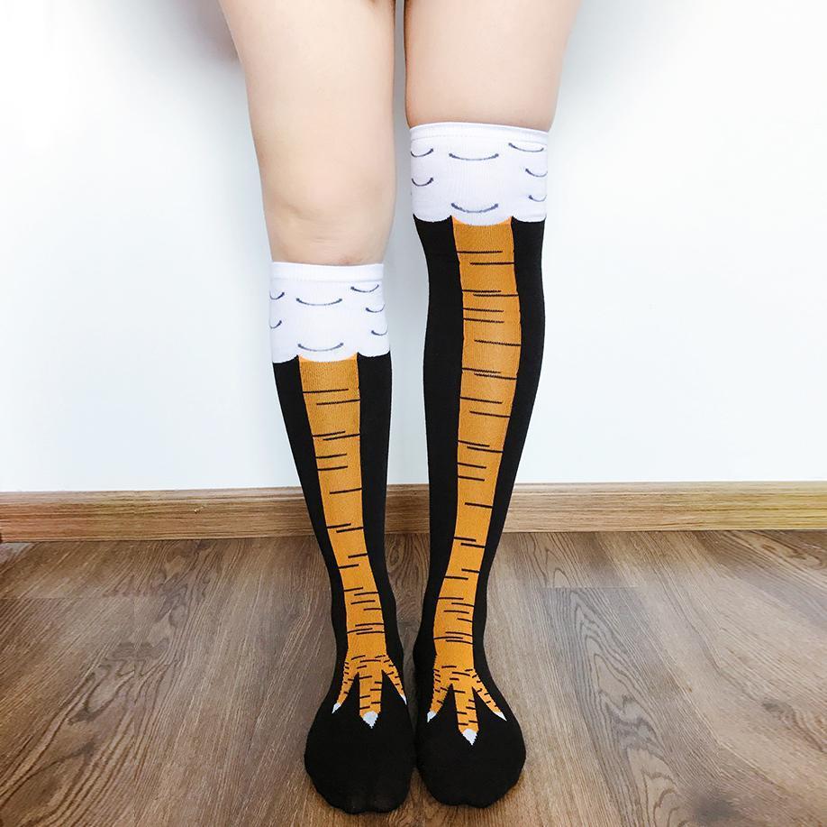 Women's Chicken Leg Socks | Novelty Design & All-Day Comfort