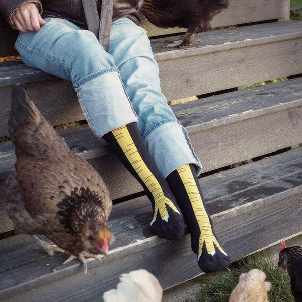Women's Chicken Leg Socks | Novelty Design & All-Day Comfort