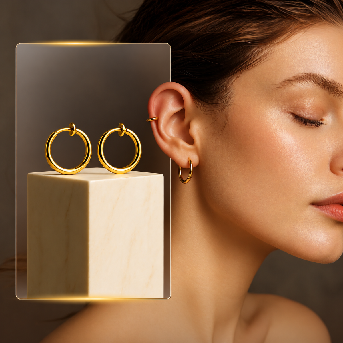 Women's Clip-On Earrings | No Piercing & All-Day Comfort