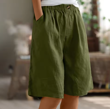 Women's Comfort Shorts – Relaxed Fit, Breathable Design