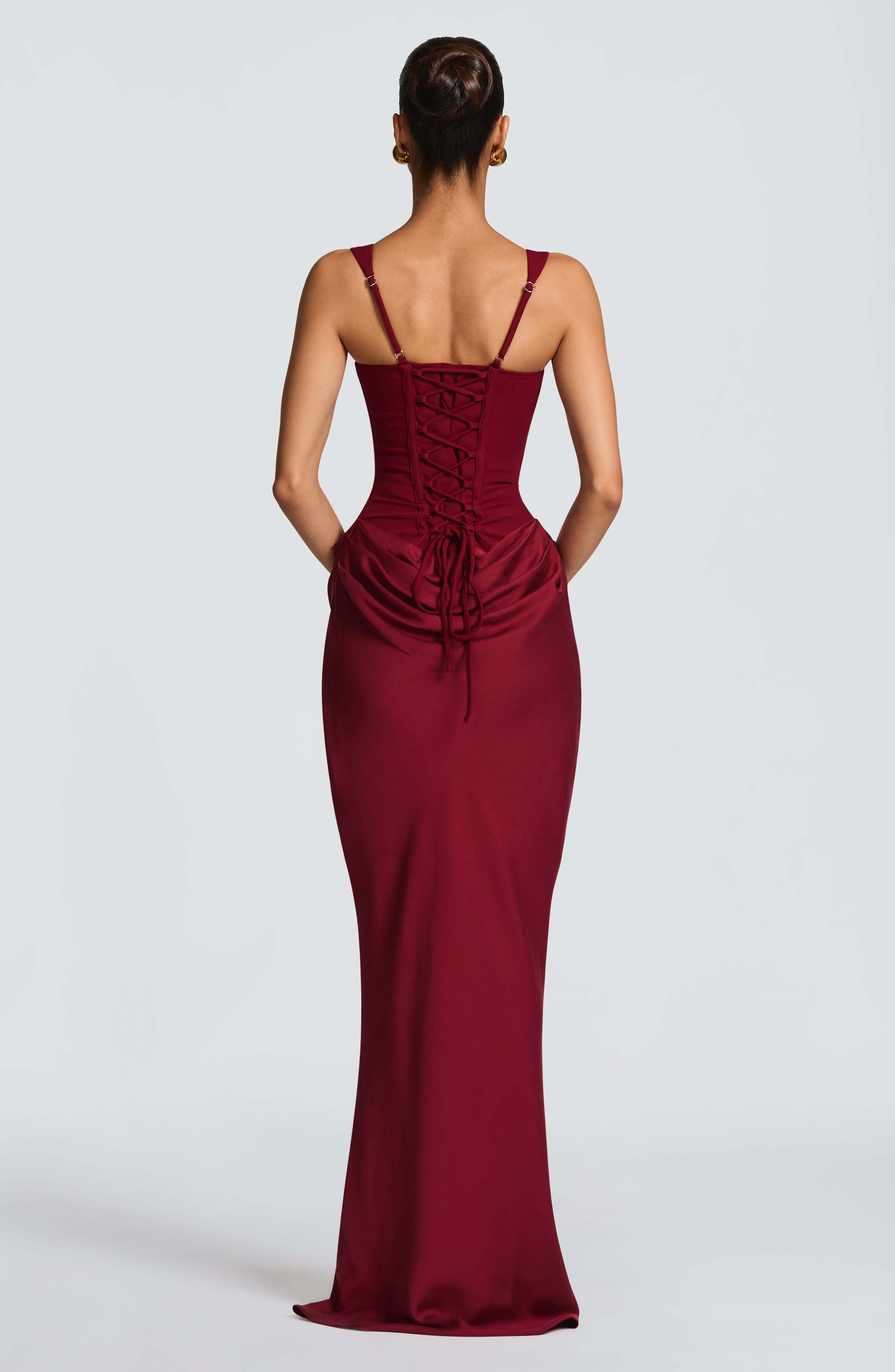 Women’s Sleeveless Bodycon Maxi Dress – Summer Wedding or Formal Attire