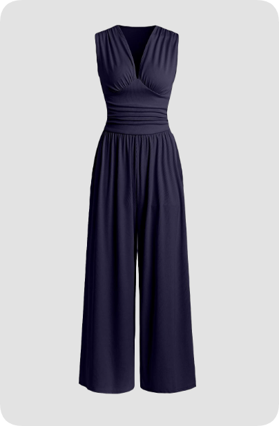 Women's Sleeveless Jumpsuit – Comfortable Fit