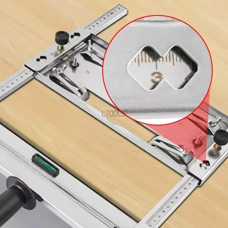 Wood Cutting Guide | Adjustable Circular Saw Rail Design