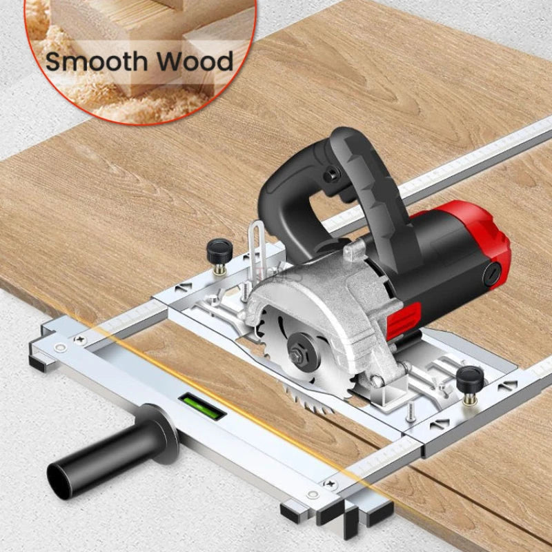 Wood Cutting Guide | Adjustable Circular Saw Rail Design