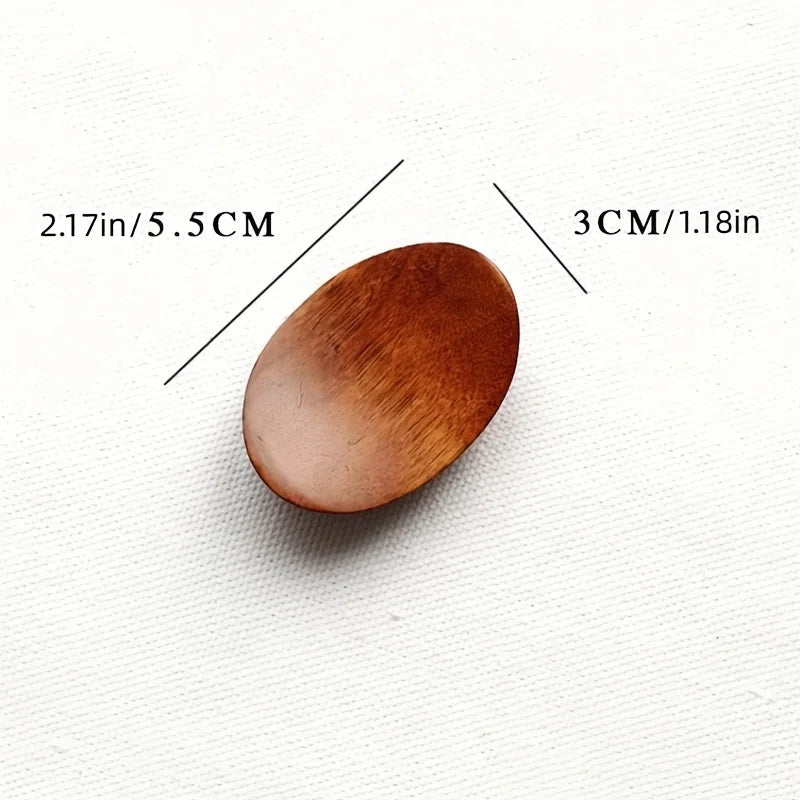 Wooden Chopstick Holder | Pebble Shaped Wooden Rests