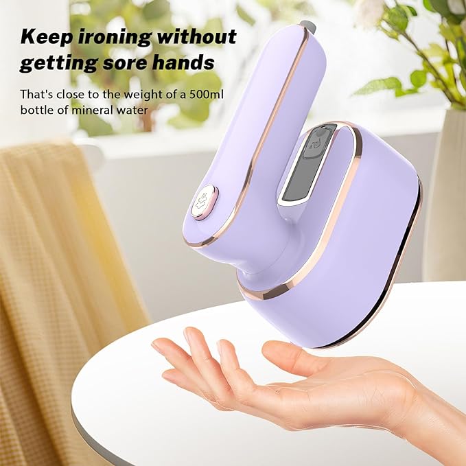 WrinkleAway™ | Compact Steam Iron for Travel | Portable Wrinkle Remover for Clothes & Garments 5