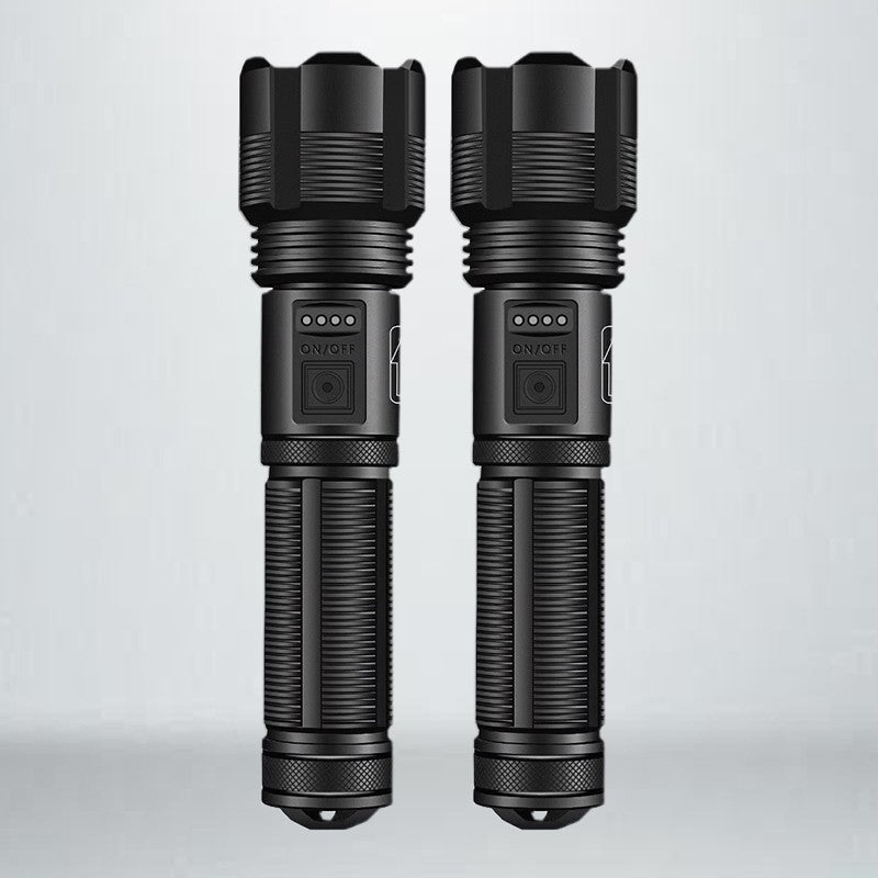 Zoom LED Torch | Adjustable Beam Focus, High-Intensity LED | Weather-Resistant, Up to 10 Hours Battery Runtime