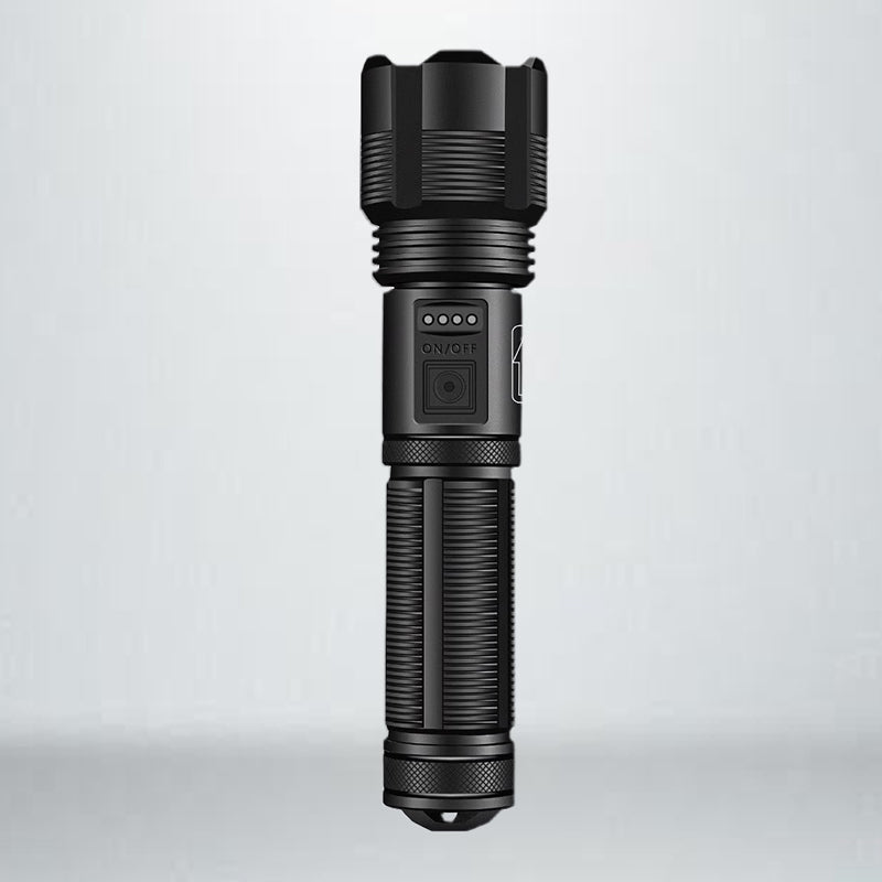 Zoom LED Torch | Adjustable Beam Focus, High-Intensity LED | Weather-Resistant, Up to 10 Hours Battery Runtime
