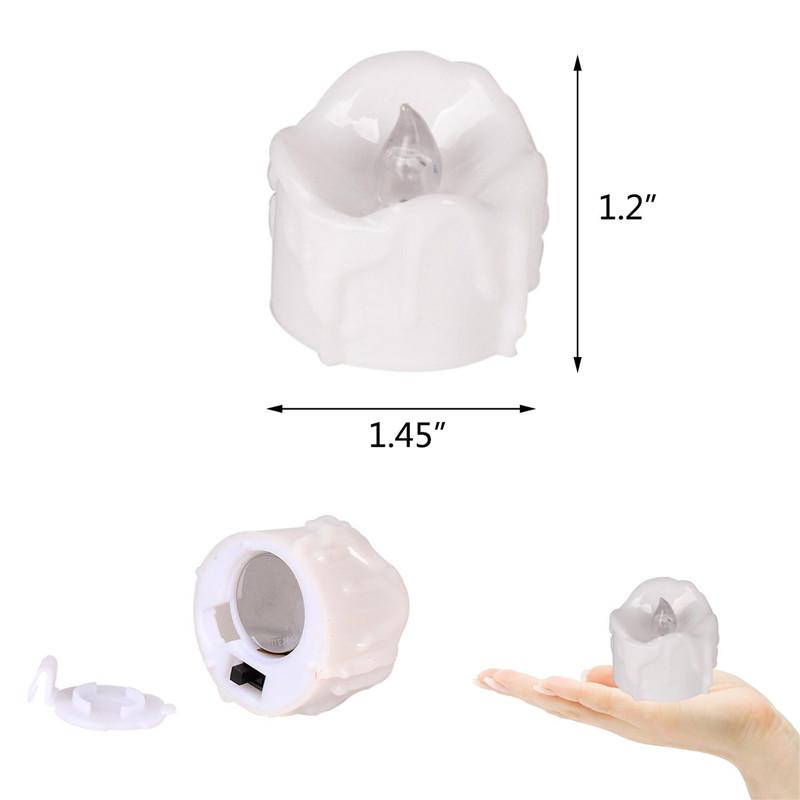 Flameless LED Candles with Remote Control | Set of 3 Flickering Battery Candles | Safe Decorative Lighting for Parties and Home 2