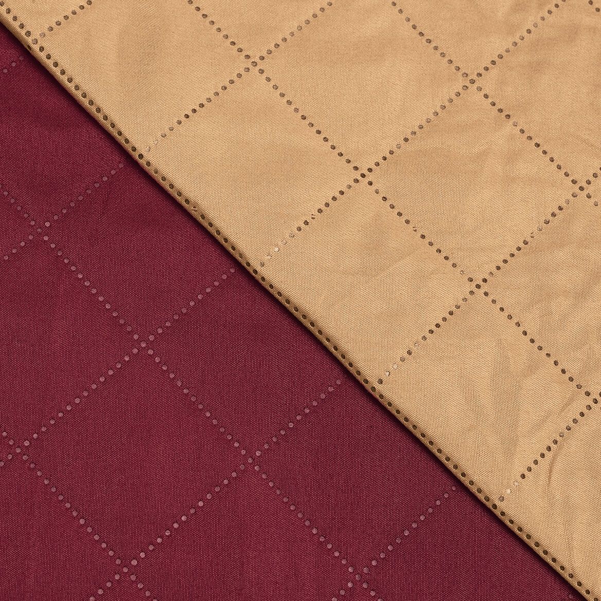 Reversible Sofa Cover Microfiber 198 cm Wide | Quilted, 2-Colour Design | Protects Against Spills, Stains and Wear 10