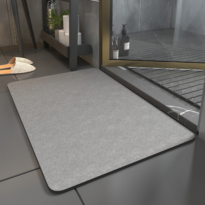 Anti-Slip Bath Mat Quick-Dry | 40x60 to 60x90 cm, 5 Colours | Slip-Resistant Base, Machine Washable, Modern Design 2