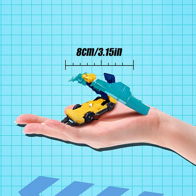 Flip Stunt Car Toy ABS | Self-Triggering Jump, Flip & Shape-Change Action | No Battery, Reusable, Impact-Resistant 7