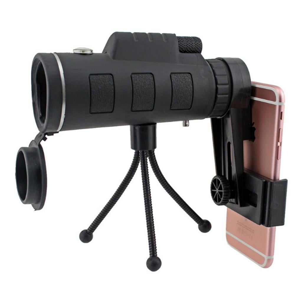 12X50 Monocular Telescope | BAK4 Prism with 38 m/1000Yds Field of View | Smartphone Adapter and Tripod Included 5