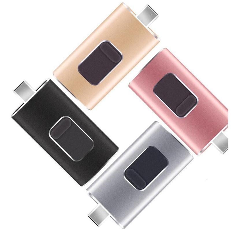 4-in-1 USB Flash Drive | USB 3.0 High Speed Interface, Metal Shell | Multiple Capacities from 8GB to 128GB for PC and Laptop 12