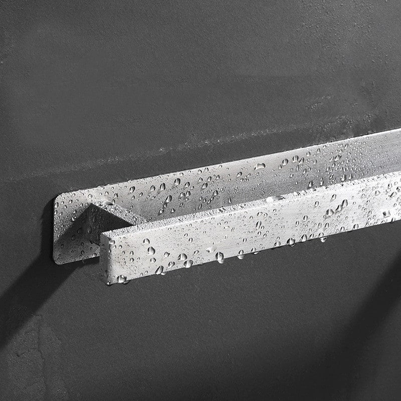 Bathroom Towel Bar Wall Mounted Stainless Steel with Adhesive Backplate 40cm 18 Inch - Image 5