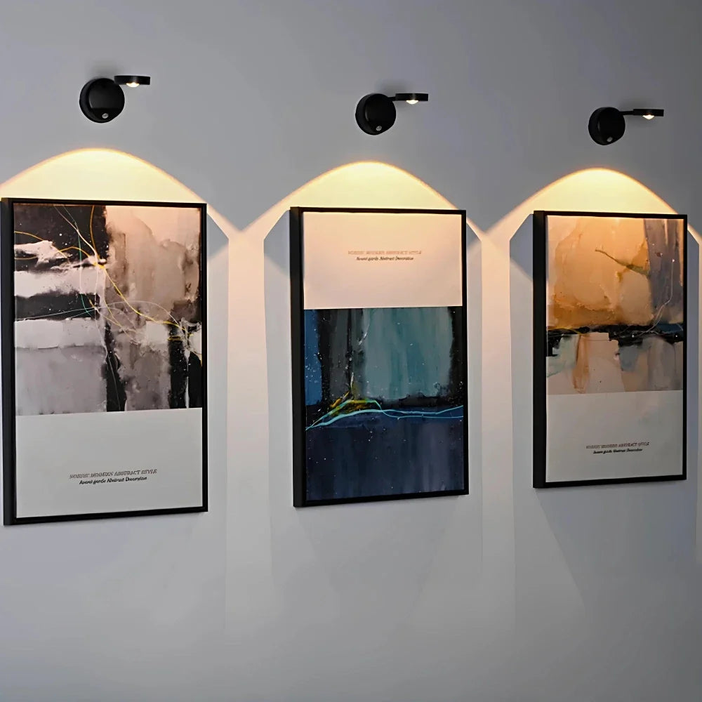 LED Motion Sensor Spotlight | 360° Rotation, 2200 mAh Rechargeable Battery | Wall or Table Mount, 3 Colour Temperatures 5