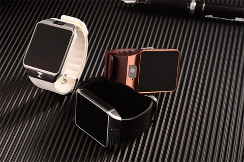 Touchscreen Smart Watch | Square Screen, Camera On Bezel