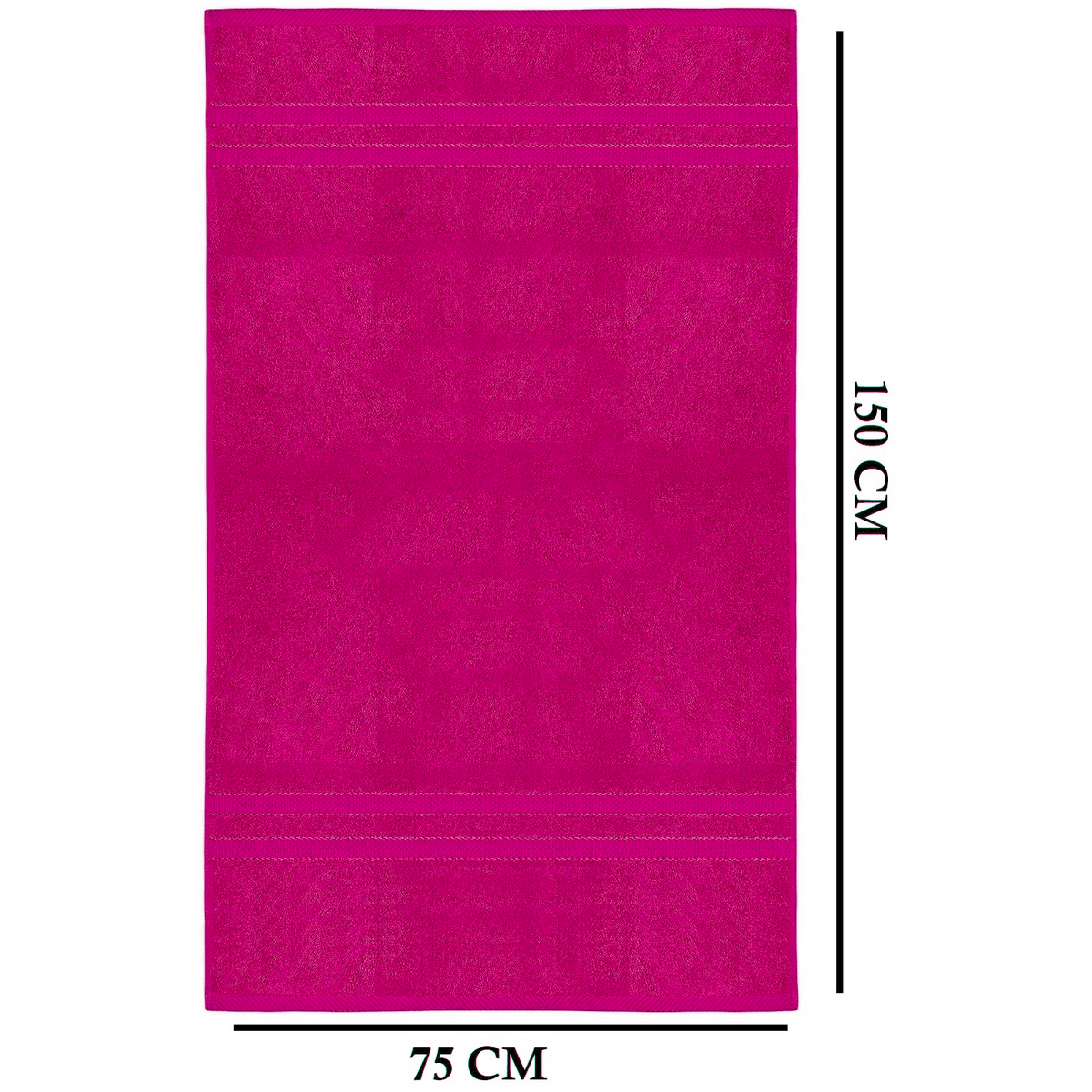 Jumbo Bath Towel Set, 4-Piece | Solid Colour, 12 Shade Options | Quick-Dry, Machine Washable, Coordinated Bathroom Set 17