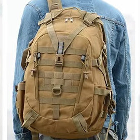 RuggedGear | 40L Tactical Backpack - Waterproof Nylon Design