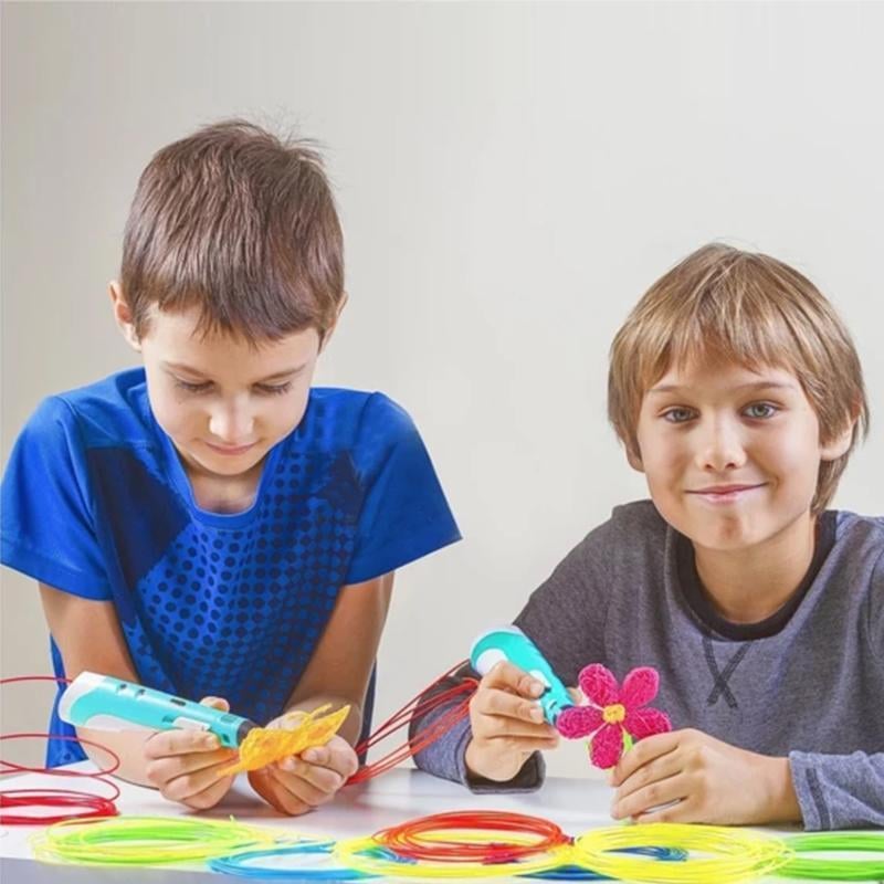 3D Printing Pen for Kids and Adults | Adjustable Speed and Temperature | Includes 5 m PLA Filament and LCD Display 12