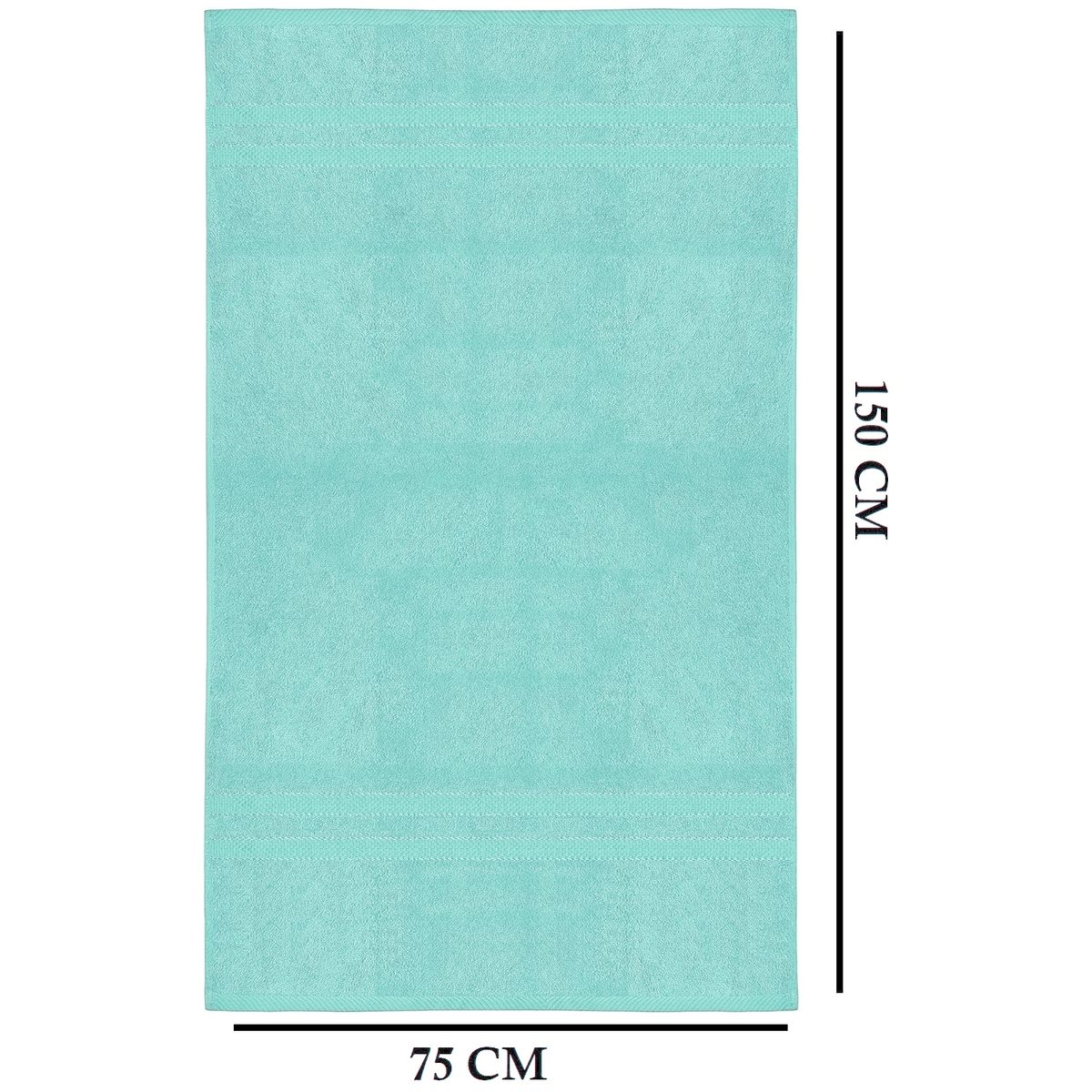 Jumbo Bath Towel Set, 4-Piece | Solid Colour, 12 Shade Options | Quick-Dry, Machine Washable, Coordinated Bathroom Set 8
