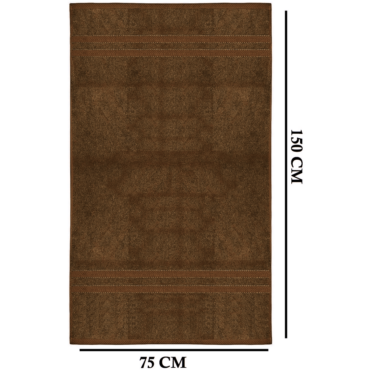 Jumbo Bath Towel Set, 4-Piece | Solid Colour, 12 Shade Options | Quick-Dry, Machine Washable, Coordinated Bathroom Set 41