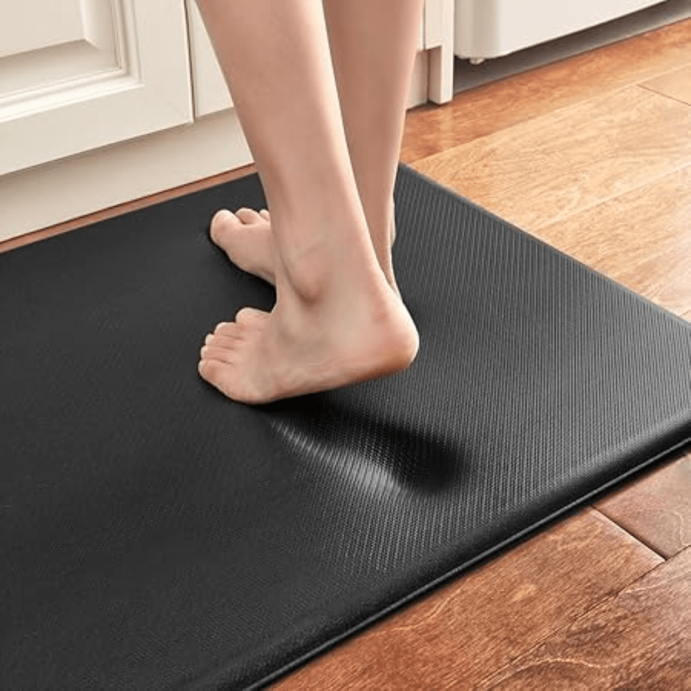 Anti-Fatigue Kitchen Mat, PU | 4 Sizes, 45x75 to 45x180 cm | Non-Slip, Waterproof, Cushioned Support, Machine Washable 2