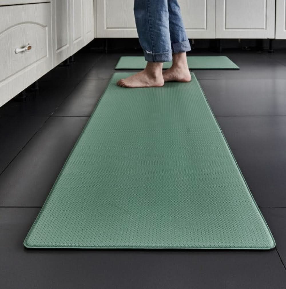 Anti-Fatigue Kitchen Mat, PU | 4 Sizes, 45x75 to 45x180 cm | Non-Slip, Waterproof, Cushioned Support, Machine Washable 8