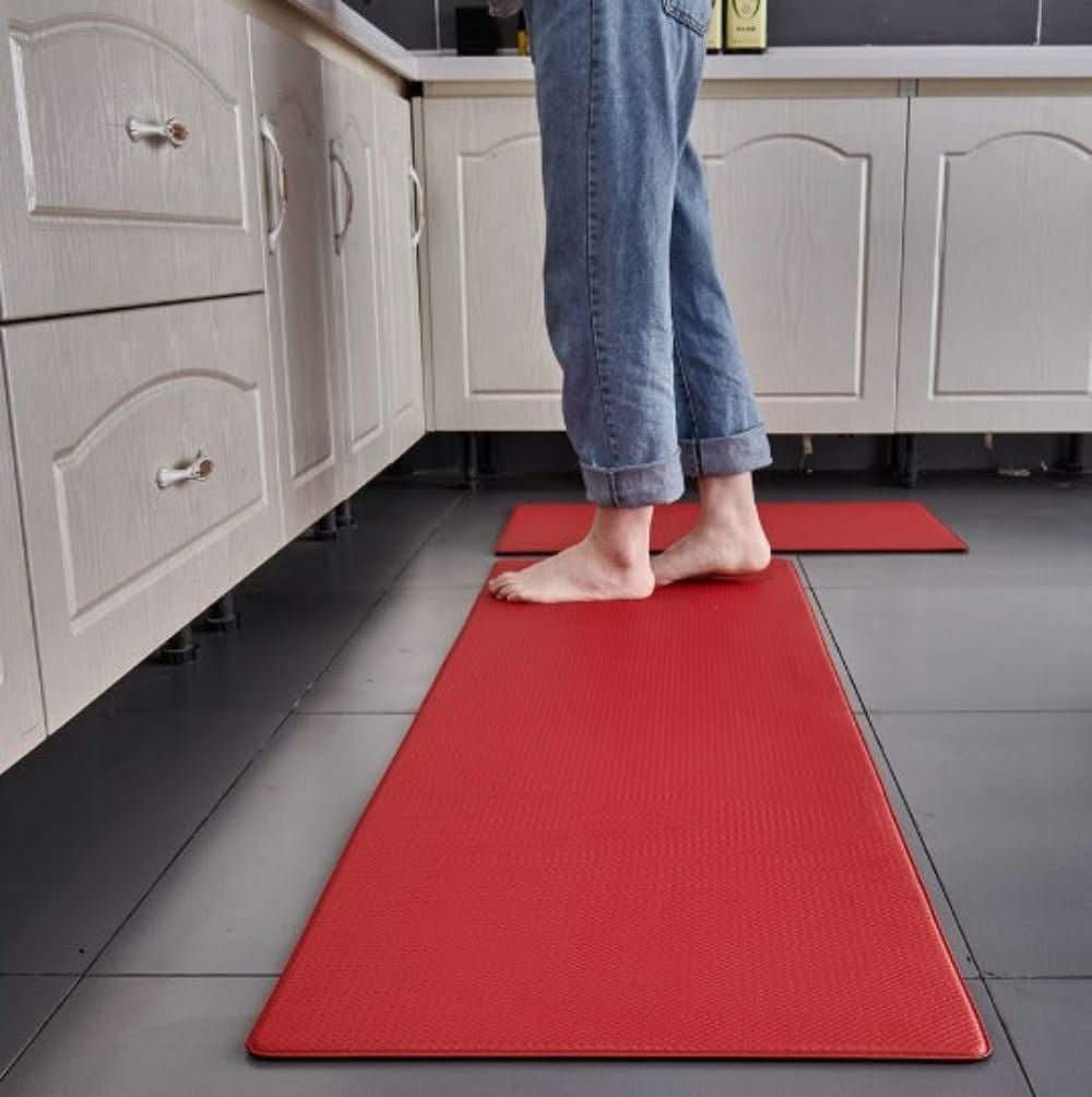 Anti-Fatigue Kitchen Mat, PU | 4 Sizes, 45x75 to 45x180 cm | Non-Slip, Waterproof, Cushioned Support, Machine Washable 7