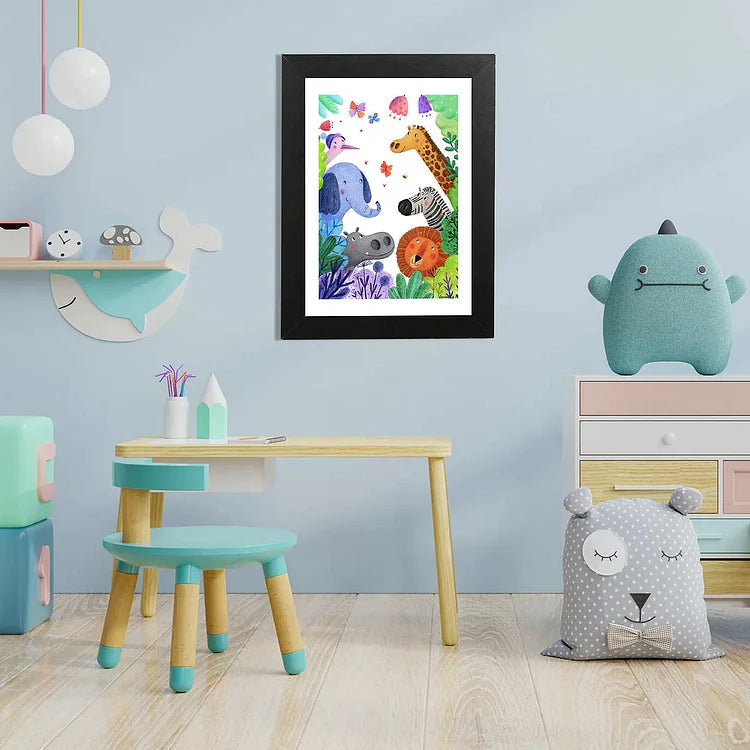 Magnetic Picture Frame Lightweight Impact-Resistant with 150-Artwork Capacity 3