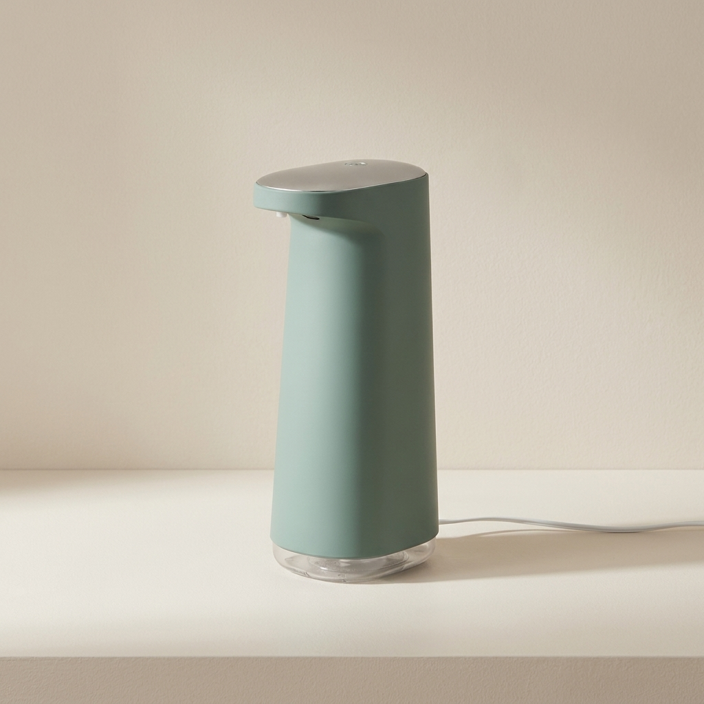 Automatic Foam Soap Dispenser, Touchless Sensor, Rechargeable, Tabletop