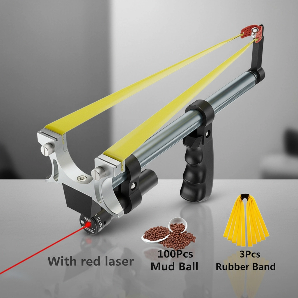 High Power Telescopic Laser Slingshot - Image 7