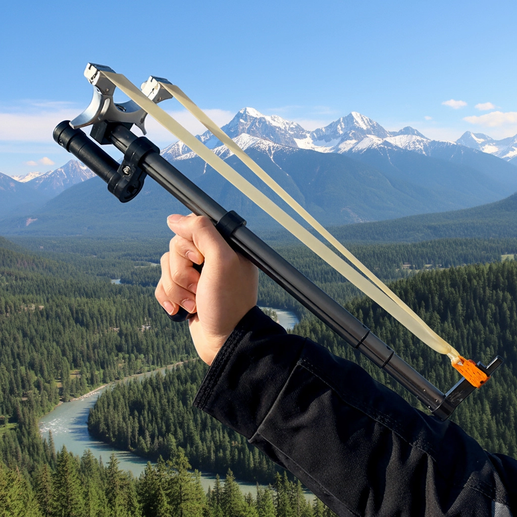 High Power Telescopic Laser Slingshot - Image 0