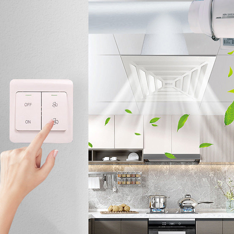 Inline Duct Fan DPT-75 DPT-100 | 220V EU / 110V US Waterproof | Whisper-Quiet Airflow for Bathroom, Kitchen, Attic 12