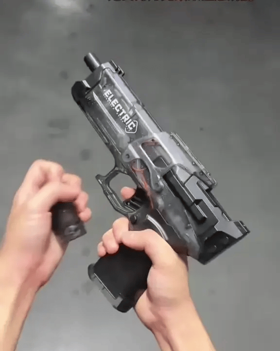 Electric Water Gun for Summer Water Fights | Continuous Firing, Long-Range Shots | Up to 105-Min Battery & Large Tank 12