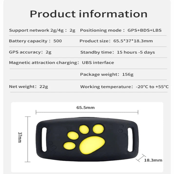 Cat GPS Tracker | Finder Tag For Indoor Cats
