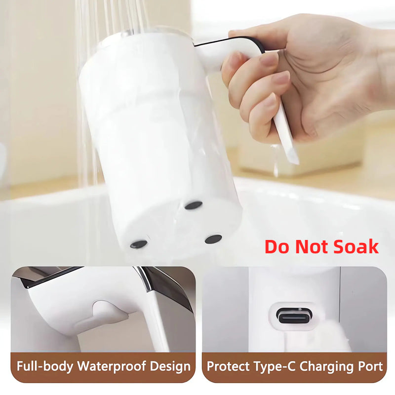 Self Mixing Coffee Mug Electric | Automatic Magnetic Stirring in 20 Seconds | Rechargeable USB-C, IP67 Waterproof 5