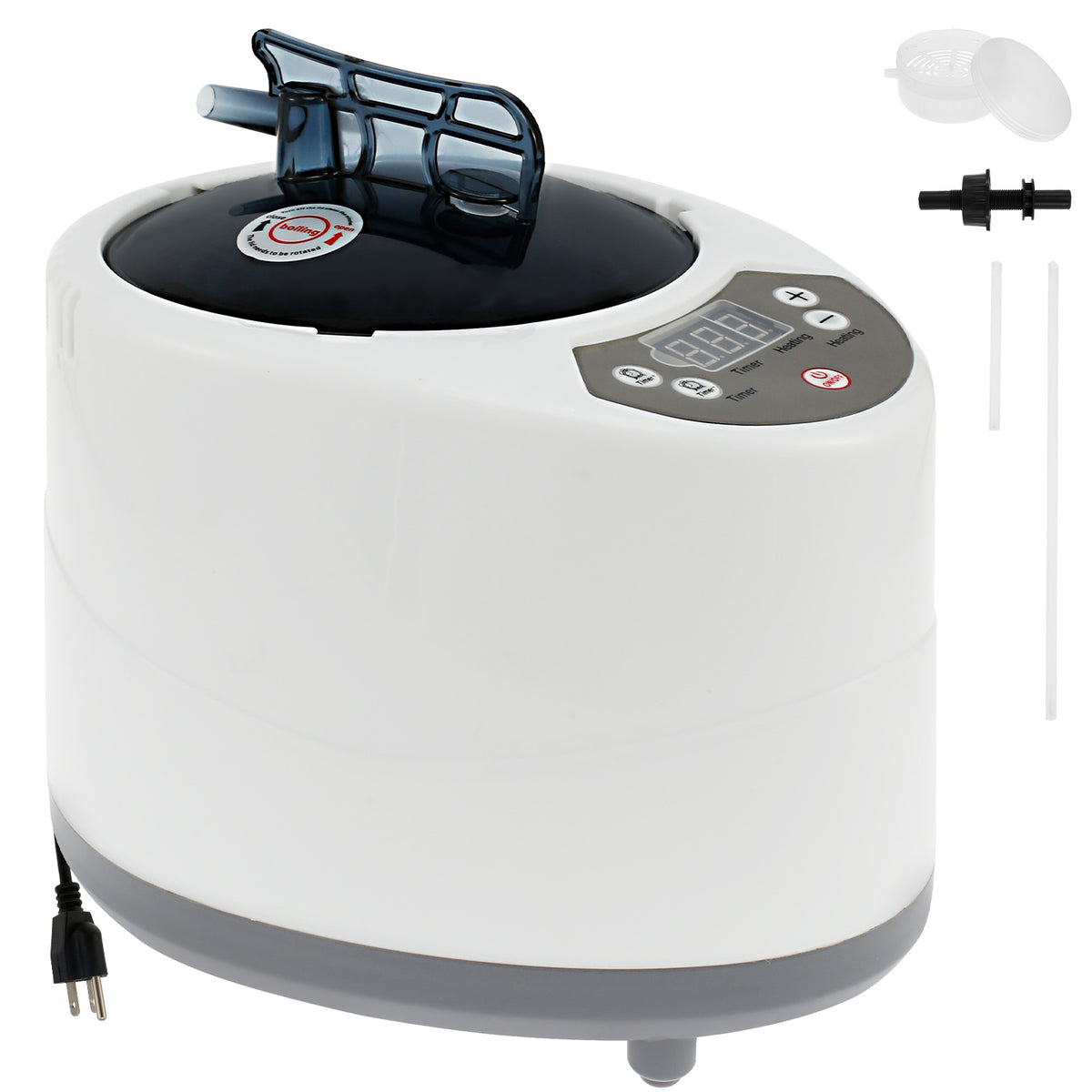 Sauna Steamer 3 L Steam Generator | Auto Shut-Off Safety, Fast-Heating | Home Spa, Bath Tub, Facial Steaming & Detox 7