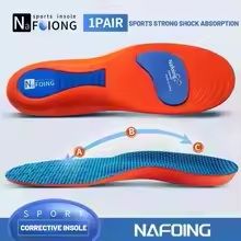Orthotic Arch Support Insoles for Flat Feet | Shock-Absorbing Heel Pad | Trimmable Custom Fit for Running, Walking & Work Shoes 2