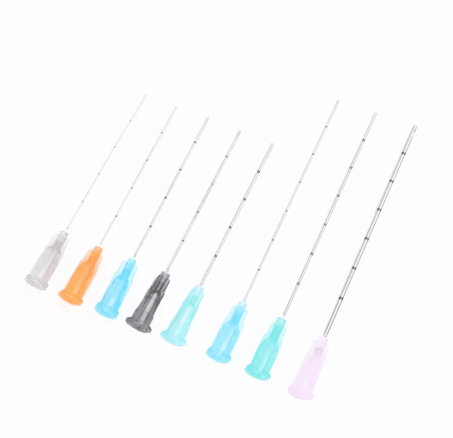 Blunt Tip Cannula Needles 50-Pack | Multi-Gauge Set for Facial Filler Injections | Sterile Medical-Grade Stainless Steel 4
