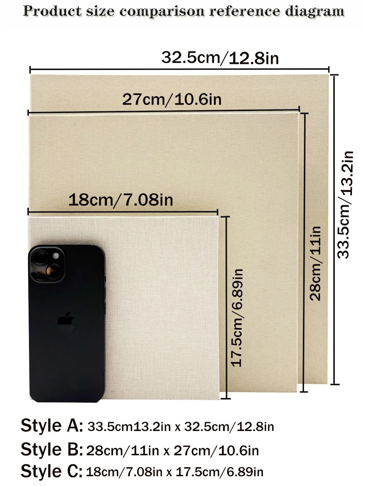 Linen Photo Album Fabric Hardcover | Self-Adhesive Pages Fit 2x3 4x6 5x7 8x10 Photos | No Glue Needed, Reposition Freely 2