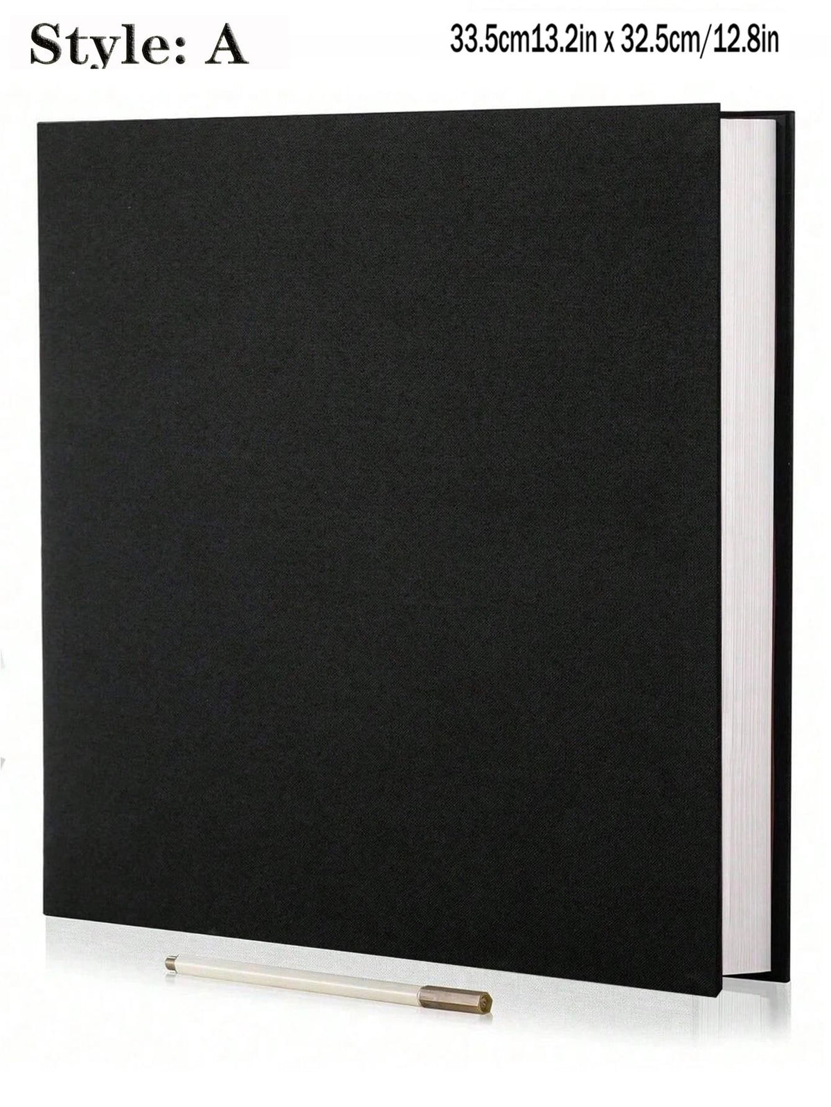 Linen Photo Album Fabric Hardcover | Self-Adhesive Pages Fit 2x3 4x6 5x7 8x10 Photos | No Glue Needed, Reposition Freely 11