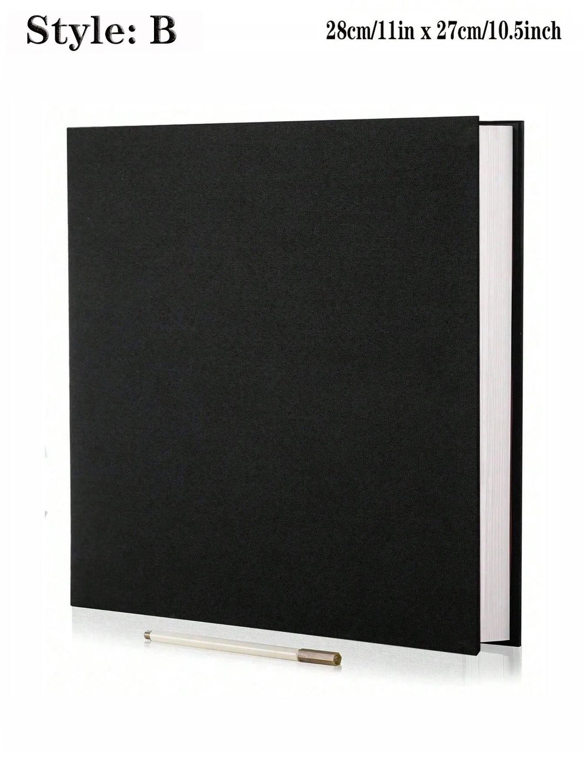 Linen Photo Album Fabric Hardcover | Self-Adhesive Pages Fit 2x3 4x6 5x7 8x10 Photos | No Glue Needed, Reposition Freely 12