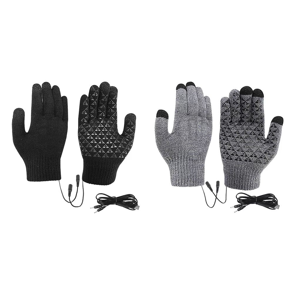 USB Electric Heated Gloves for Skiing, Riding & Outdoor Adventure | Touchscreen Fingertips | USB Powered Instant Warmth 4