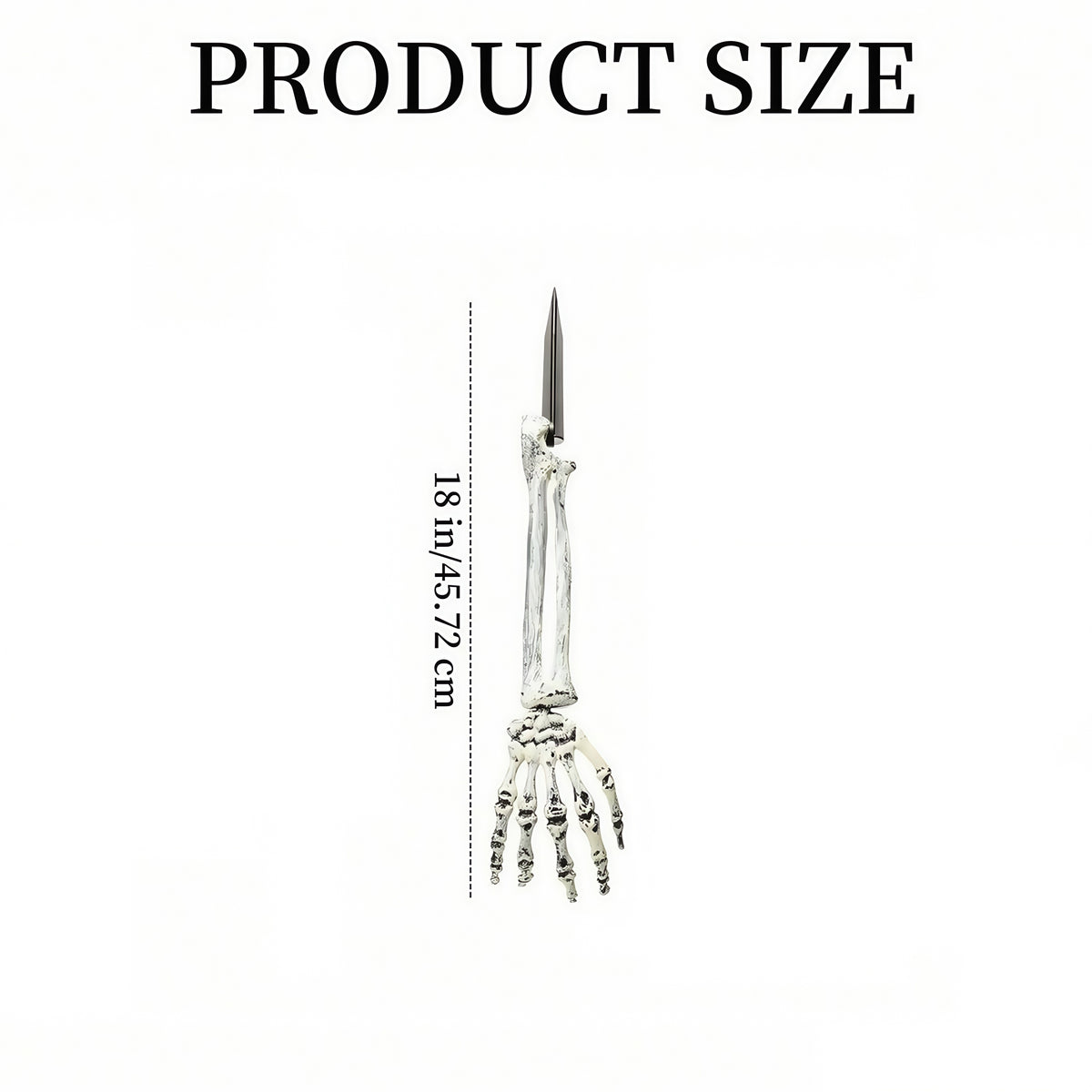 Skeleton Stake Decorations Halloween | Realistic Arm and Leg Bones | Weather-Resistant Reusable Outdoor Garden Stakes 6