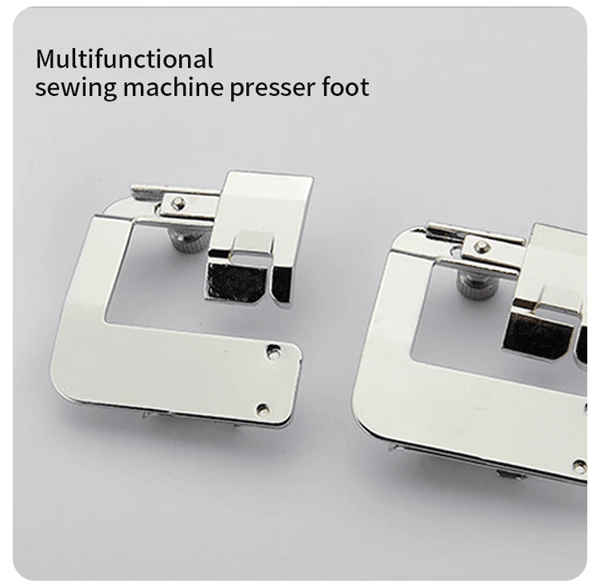 Rolled Hem Presser Foot Set 9-25 mm | 4 Snap-On Sizes for Domestic Sewing Machines | Neat Narrow Hems Without Bulk 2