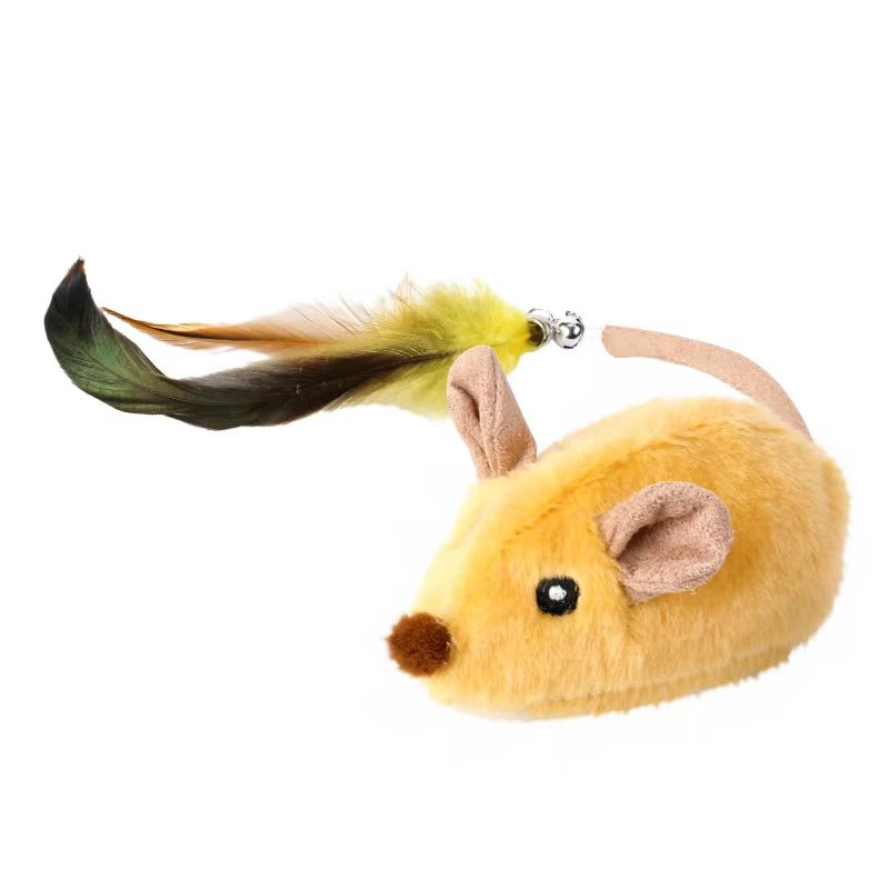 Interactive Motion-Sensing Mouse Toy | Automatic Movement & Squeak Sound | USB Rechargeable for Cats & Small Pets 5